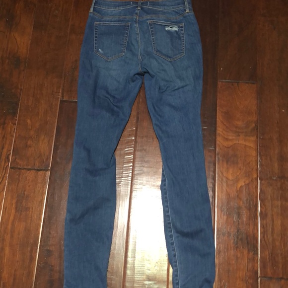 Darker blue pair of jeggings - Picture 4 of 5